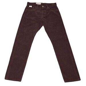 COF Studio M7/29‎ Men’s Brown Corduroy Jeans Pants Tapered